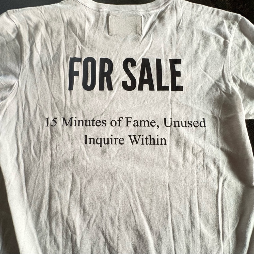 Also Freedom white tee shirt 
Never worn - Picture 5 of 5